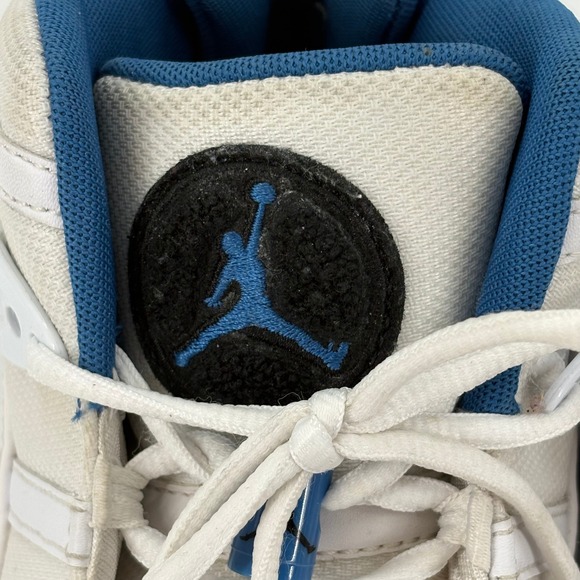 Jordan 6 Rings White Blue Basketball Shoes Men\'s Size 10.5 322992-114 main image 9